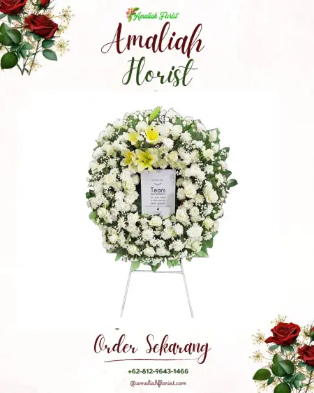 Krans Bunga Duka Nanggewer Mekar Cibinong